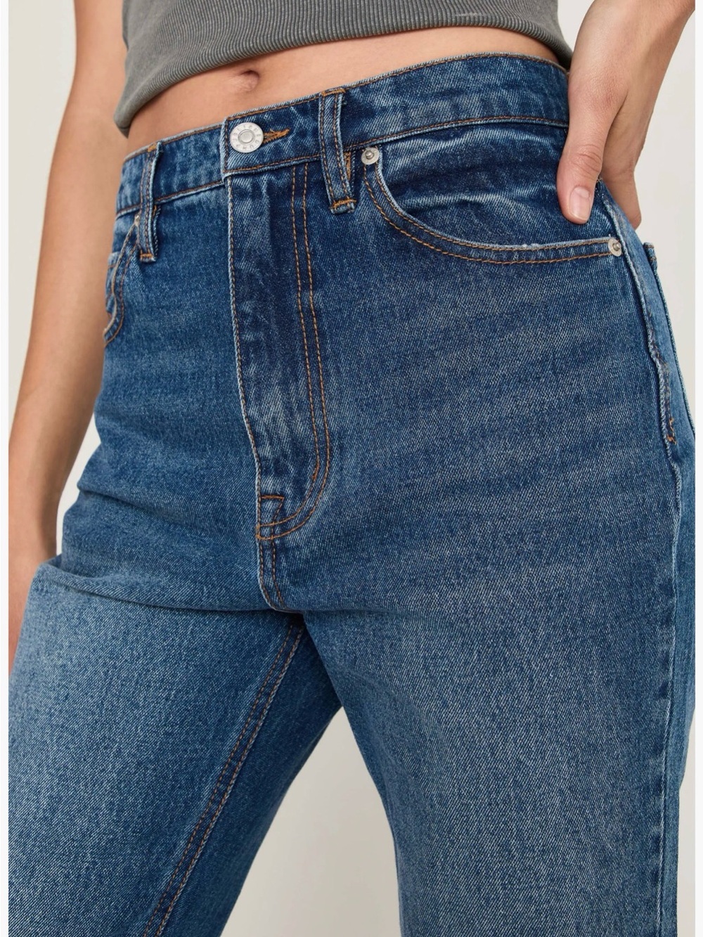Unpublished Cigarette High-Rise Jeans
